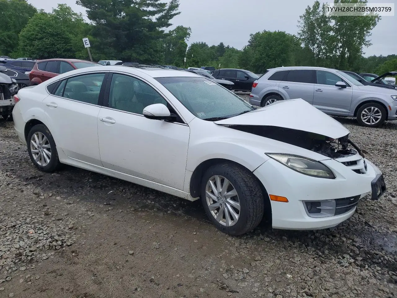 2011 Mazda 6 I VIN: 1YVHZ8CH2B5M03759 Lot: 58244666