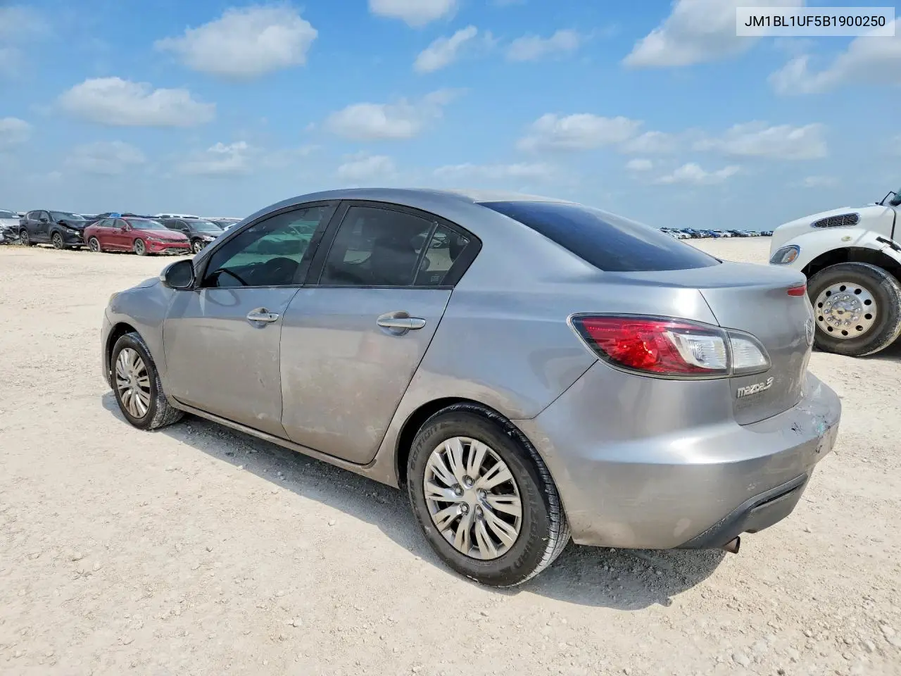 2011 Mazda 3 I VIN: JM1BL1UF5B1900250 Lot: 58285776