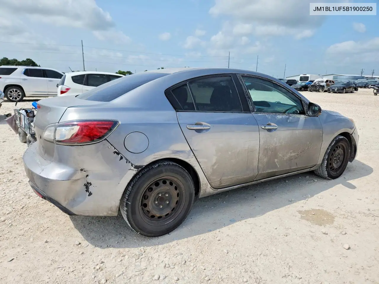 2011 Mazda 3 I VIN: JM1BL1UF5B1900250 Lot: 58285776