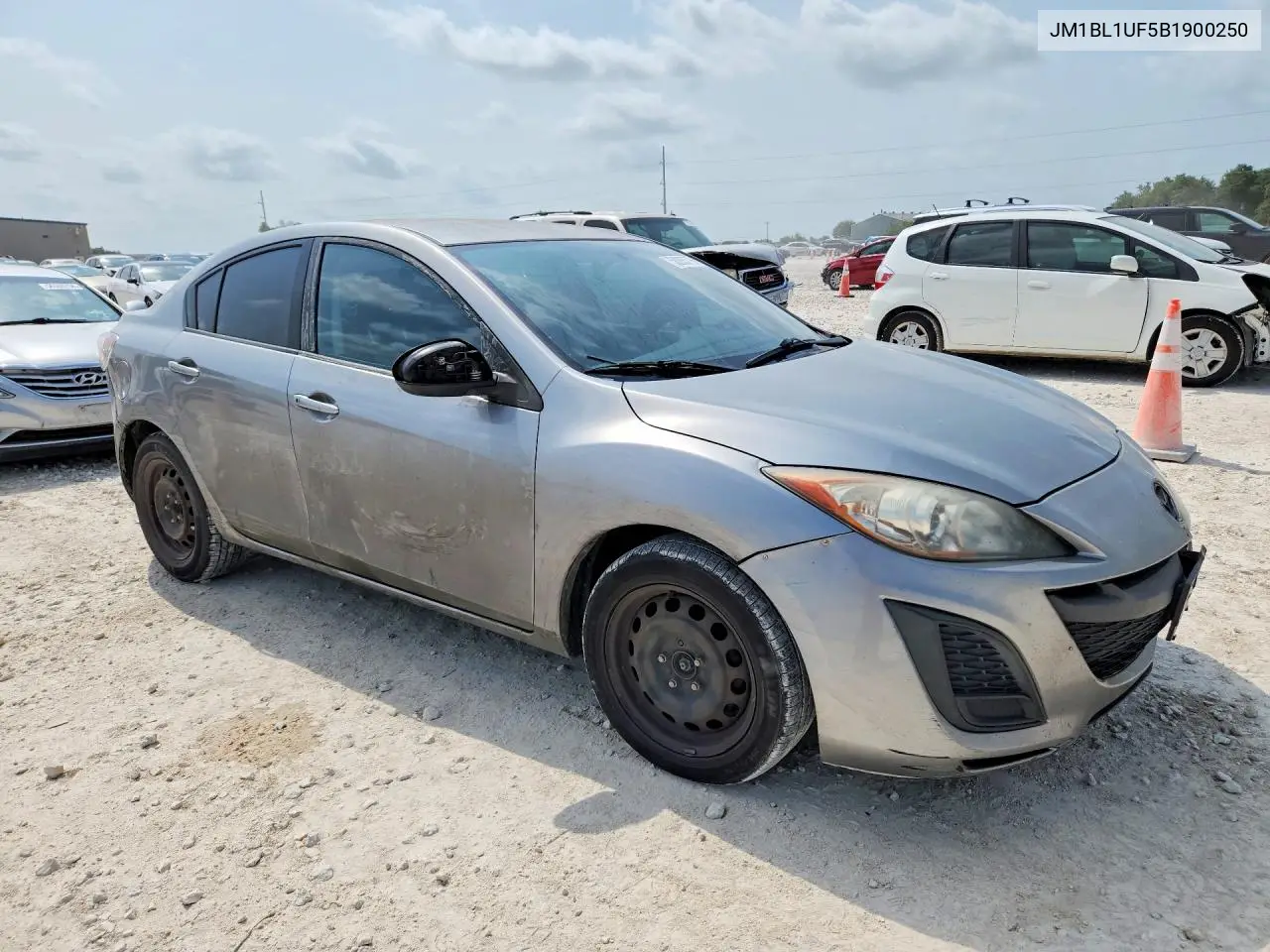 2011 Mazda 3 I VIN: JM1BL1UF5B1900250 Lot: 58285776