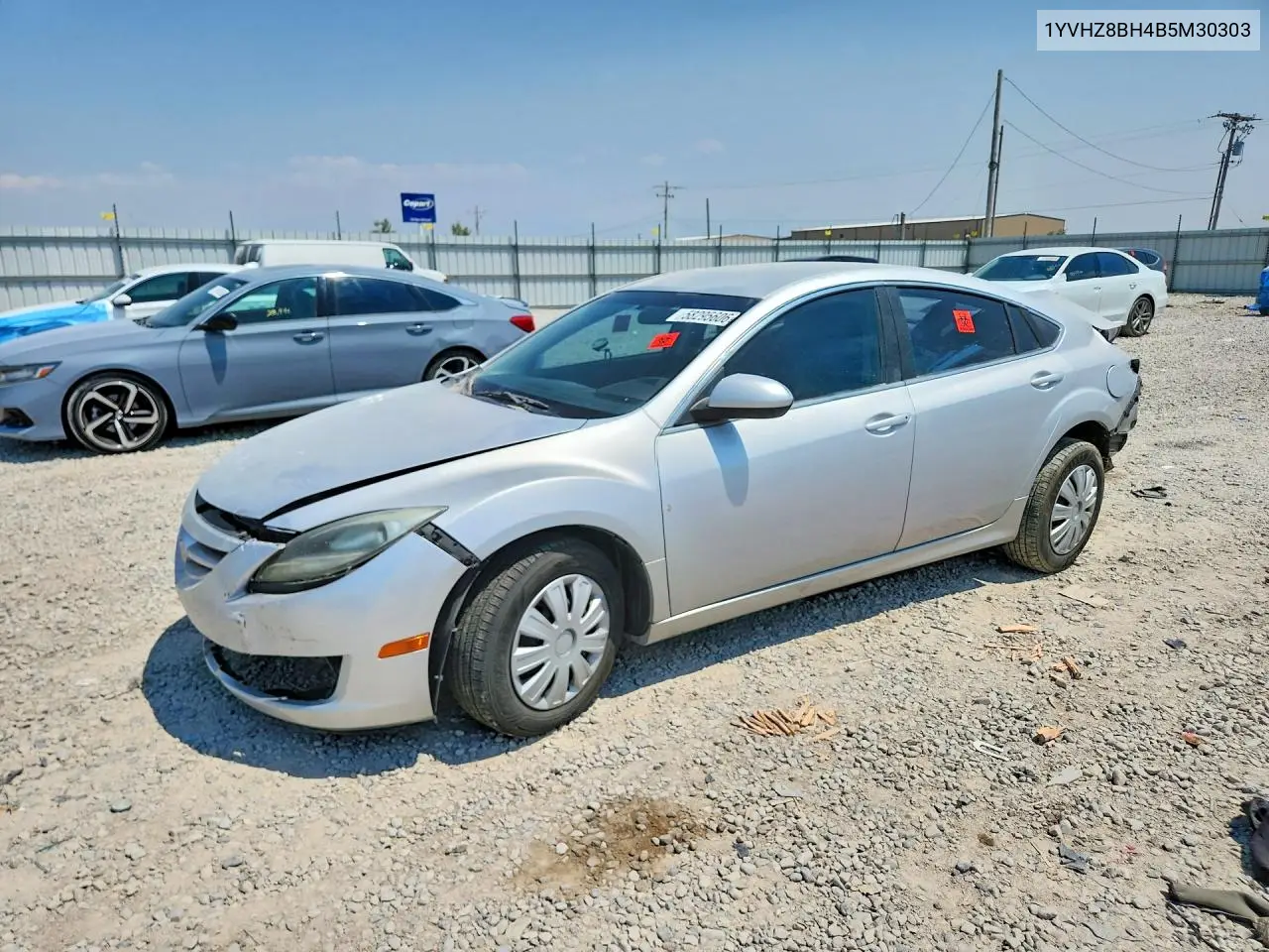 2011 Mazda 6 I VIN: 1YVHZ8BH4B5M30303 Lot: 58295606