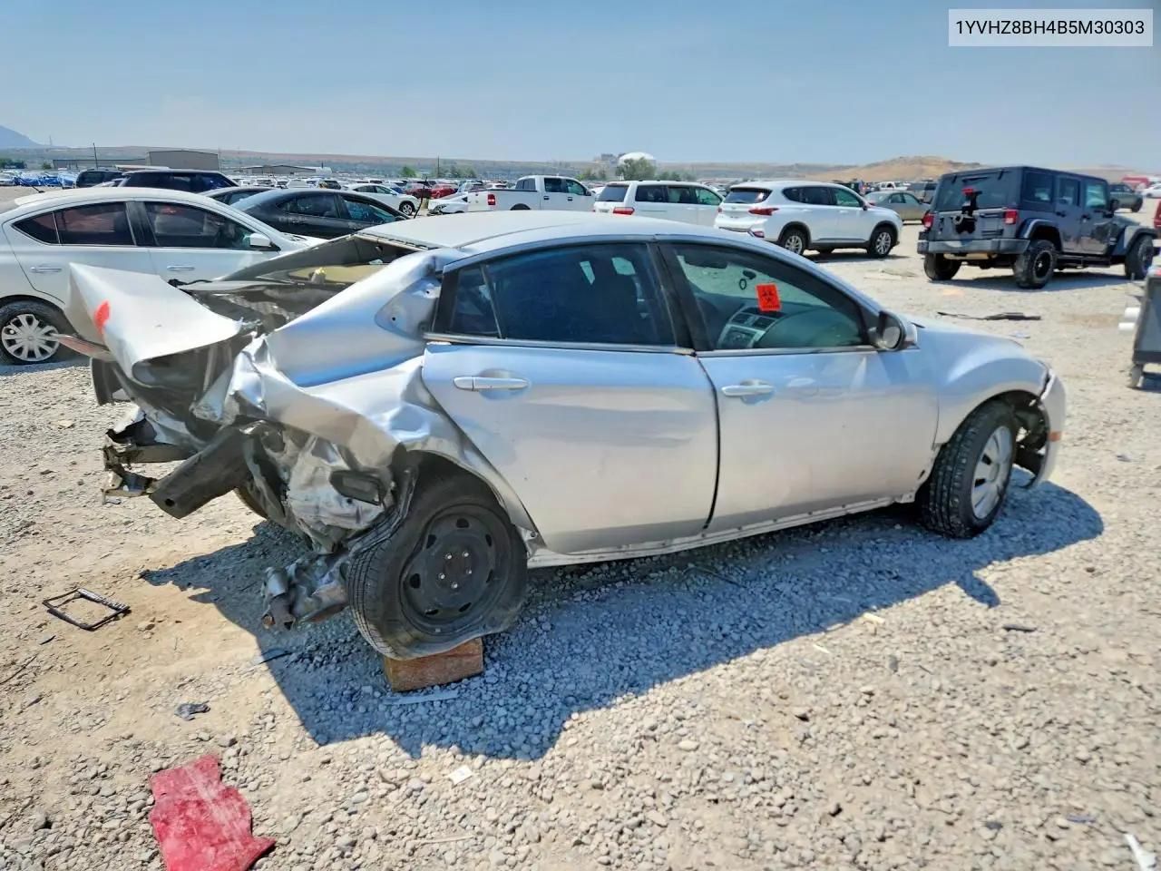2011 Mazda 6 I VIN: 1YVHZ8BH4B5M30303 Lot: 58295606
