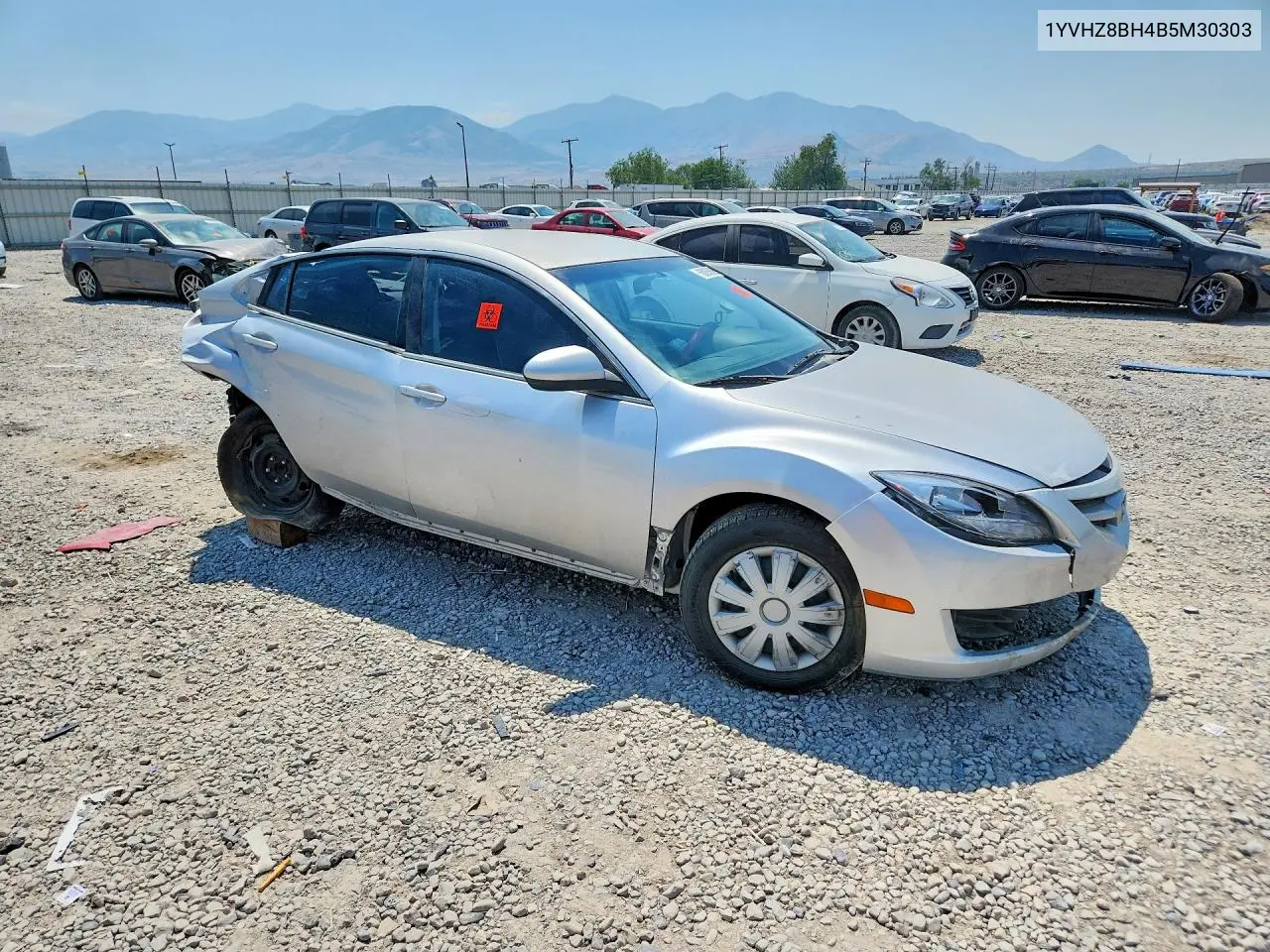 2011 Mazda 6 I VIN: 1YVHZ8BH4B5M30303 Lot: 58295606