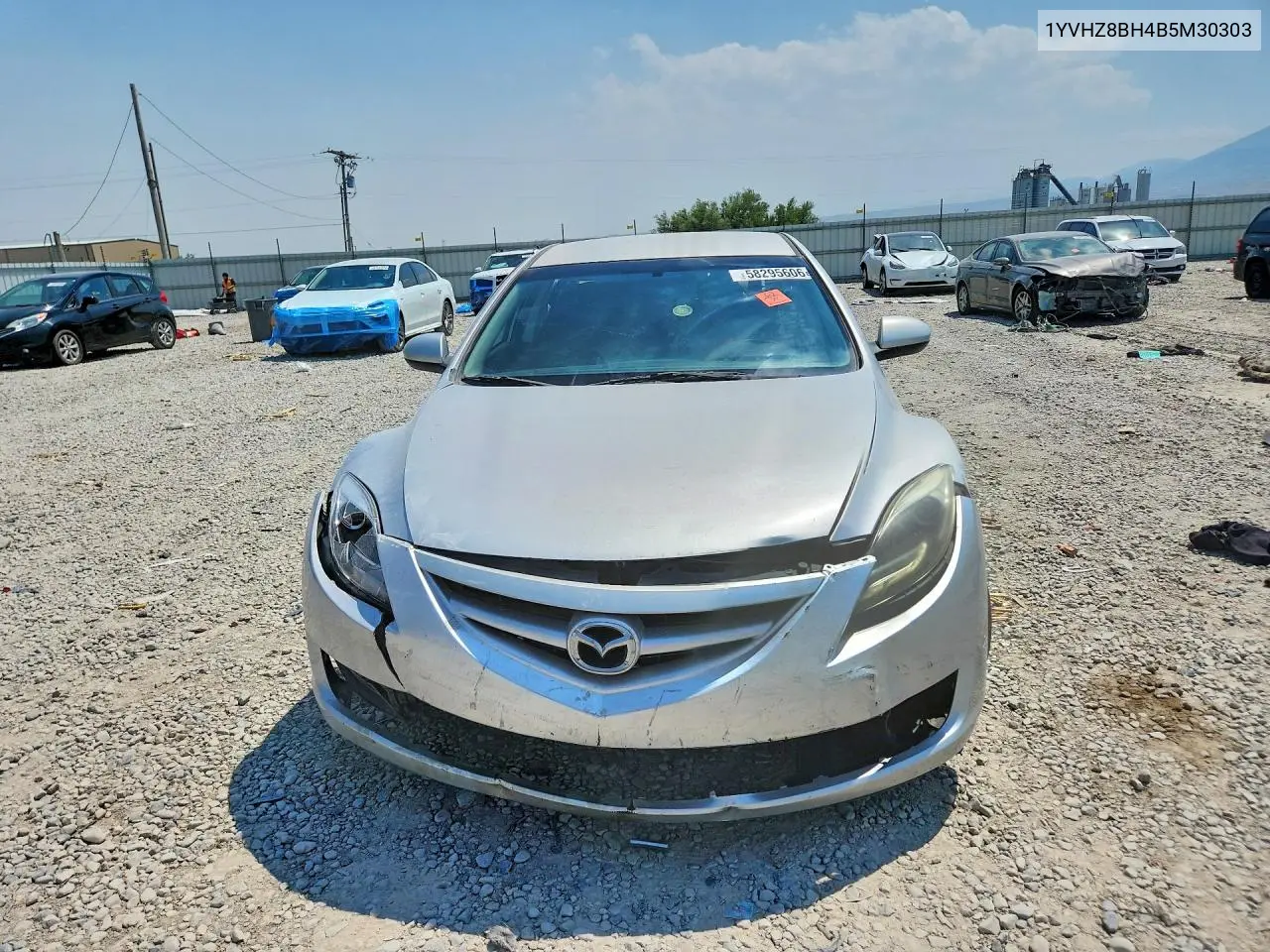 2011 Mazda 6 I VIN: 1YVHZ8BH4B5M30303 Lot: 58295606