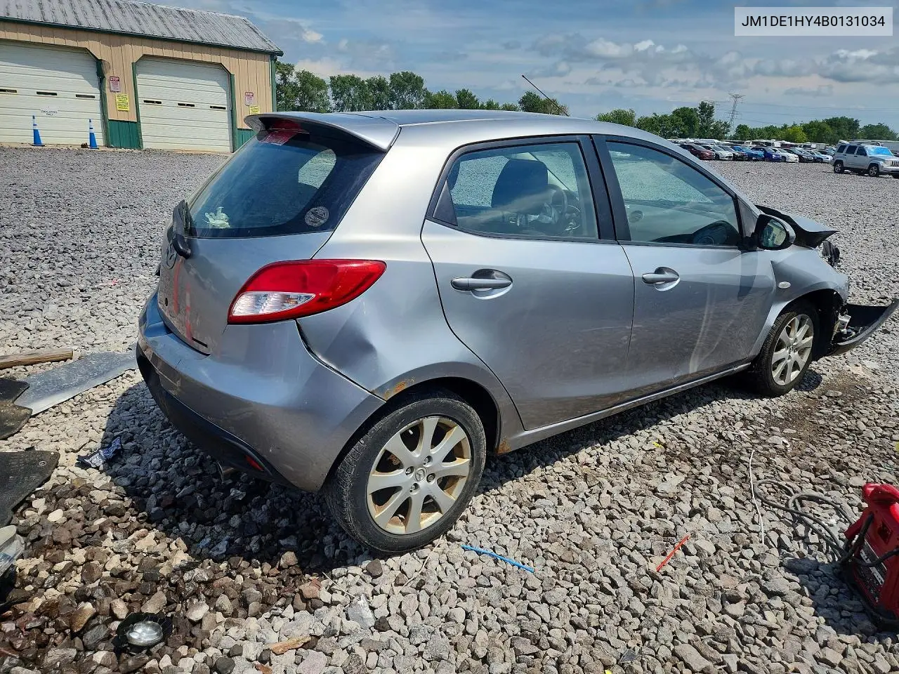 2011 Mazda Mazda2 VIN: JM1DE1HY4B0131034 Lot: 58302456