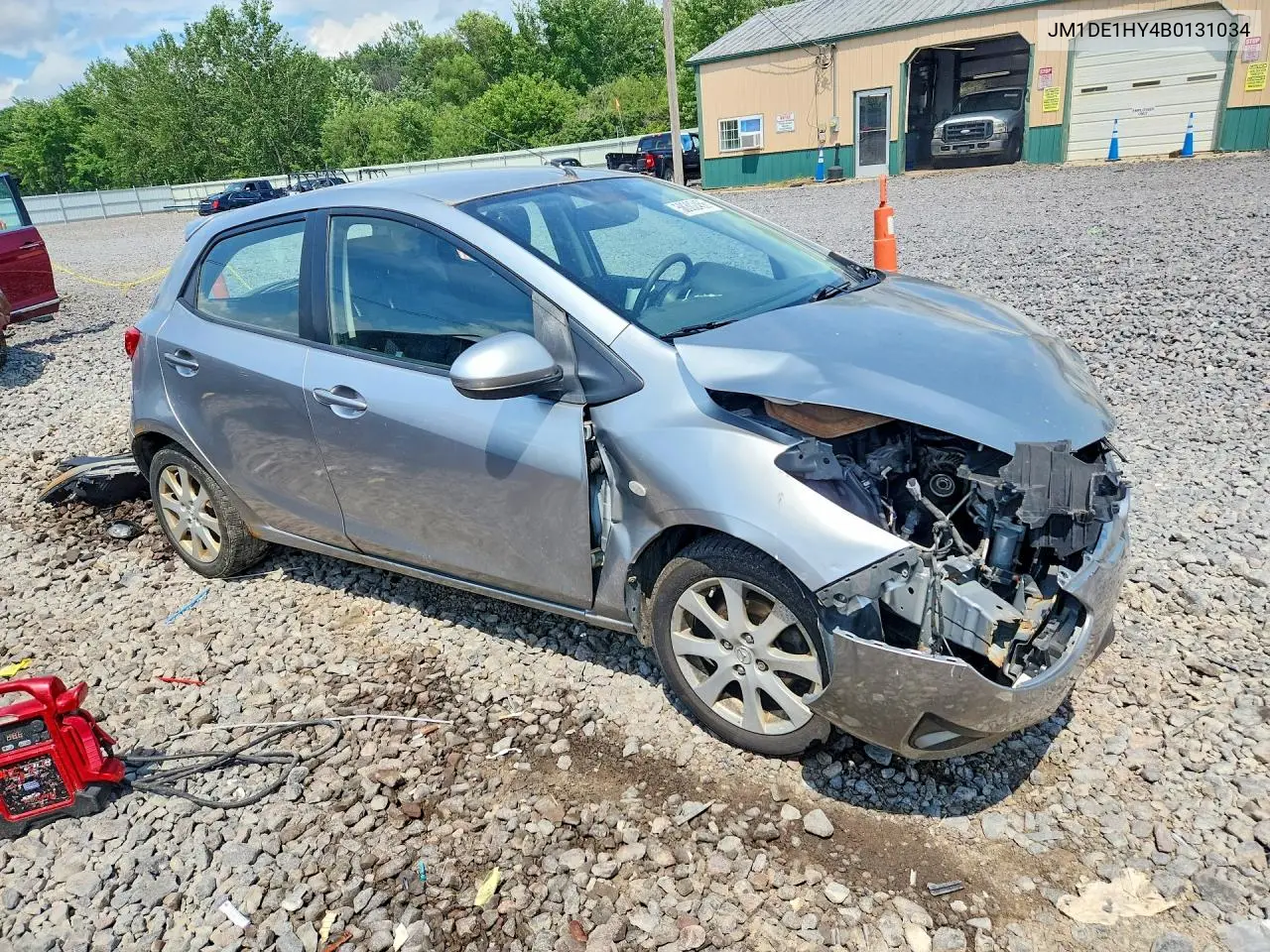 2011 Mazda Mazda2 VIN: JM1DE1HY4B0131034 Lot: 58302456