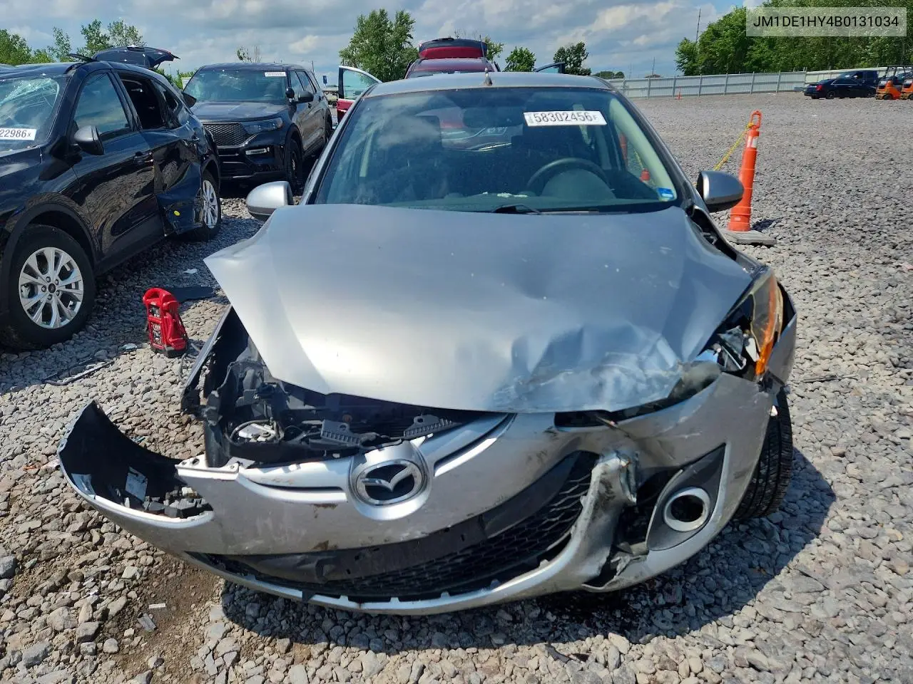 2011 Mazda Mazda2 VIN: JM1DE1HY4B0131034 Lot: 58302456