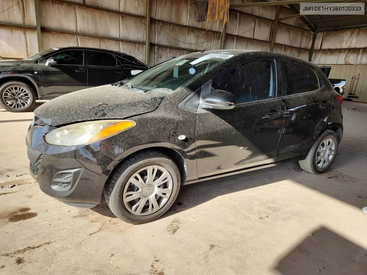 2011 Mazda Mazda2 VIN: JM1DE1HY3B0120333 Lot: 58321406