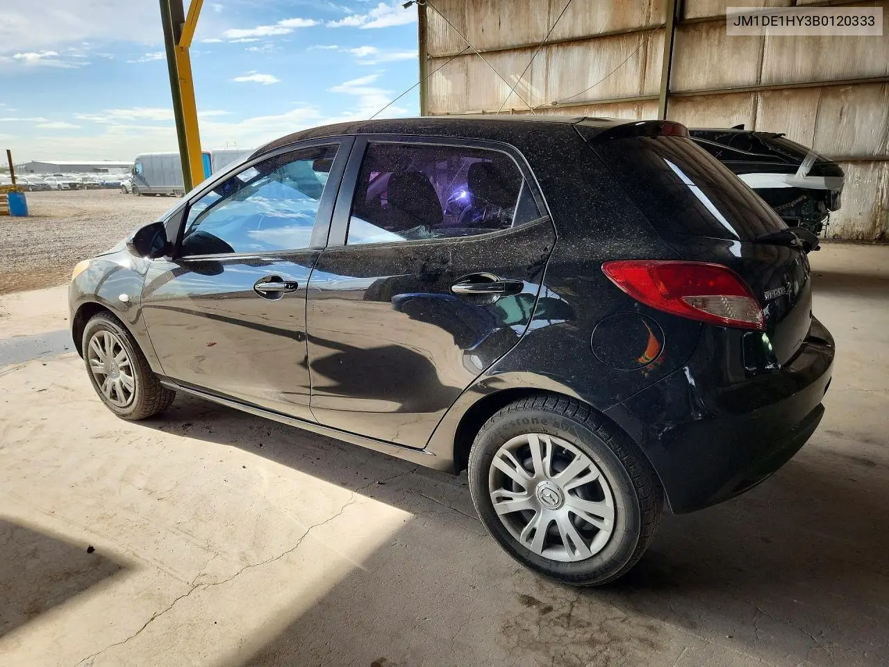 2011 Mazda Mazda2 VIN: JM1DE1HY3B0120333 Lot: 58321406