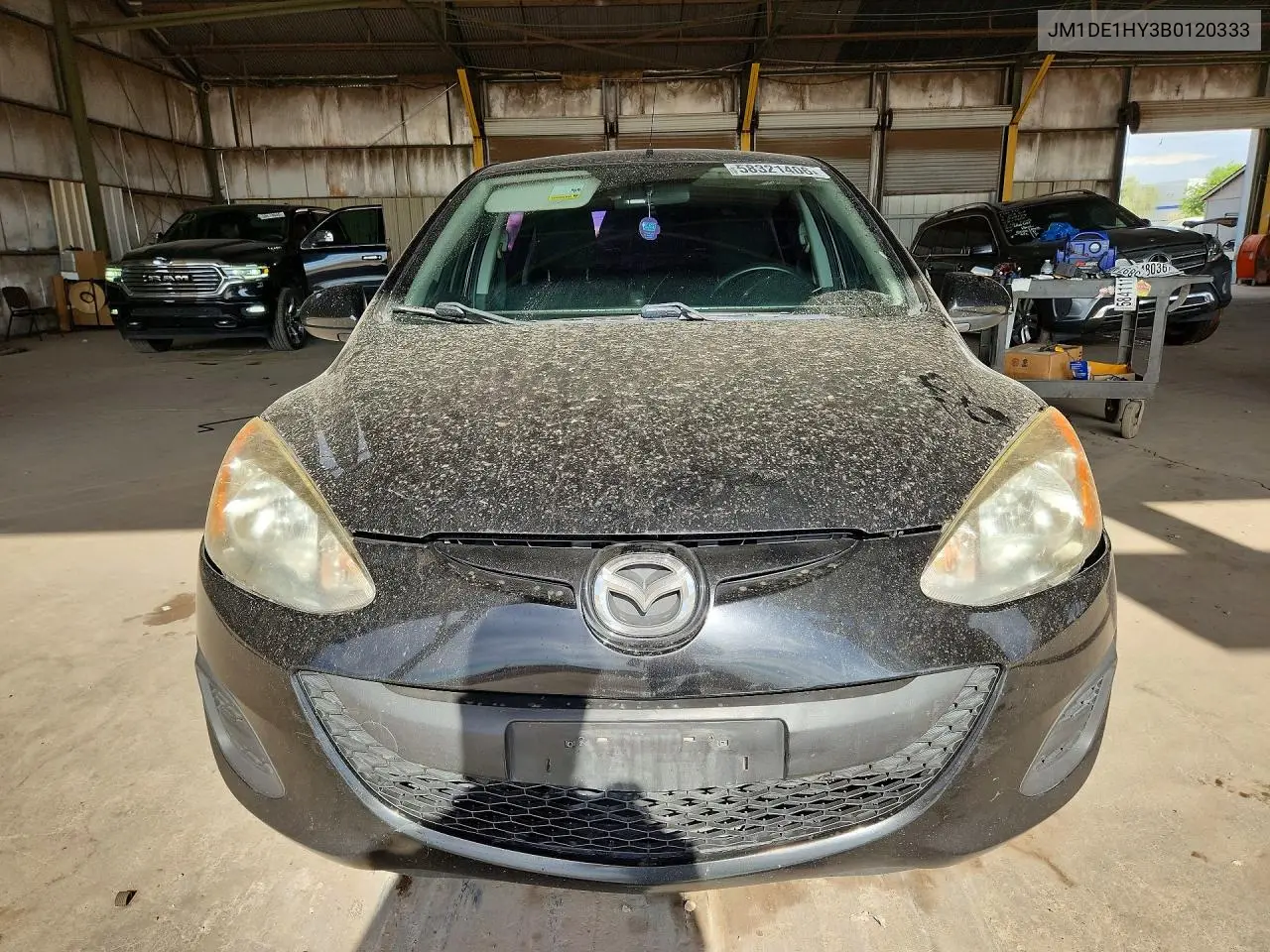 2011 Mazda Mazda2 VIN: JM1DE1HY3B0120333 Lot: 58321406