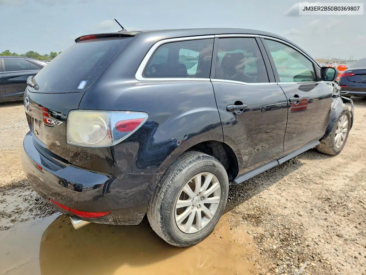 2011 Mazda Cx-7 VIN: JM3ER2B50B0369807 Lot: 58388566