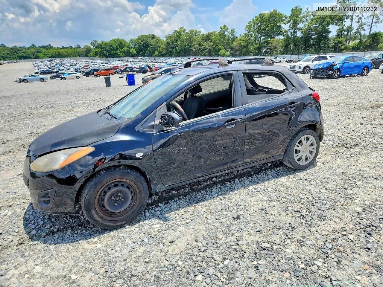 2011 Mazda Mazda2 VIN: JM1DE1HY2B0110232 Lot: 58464196