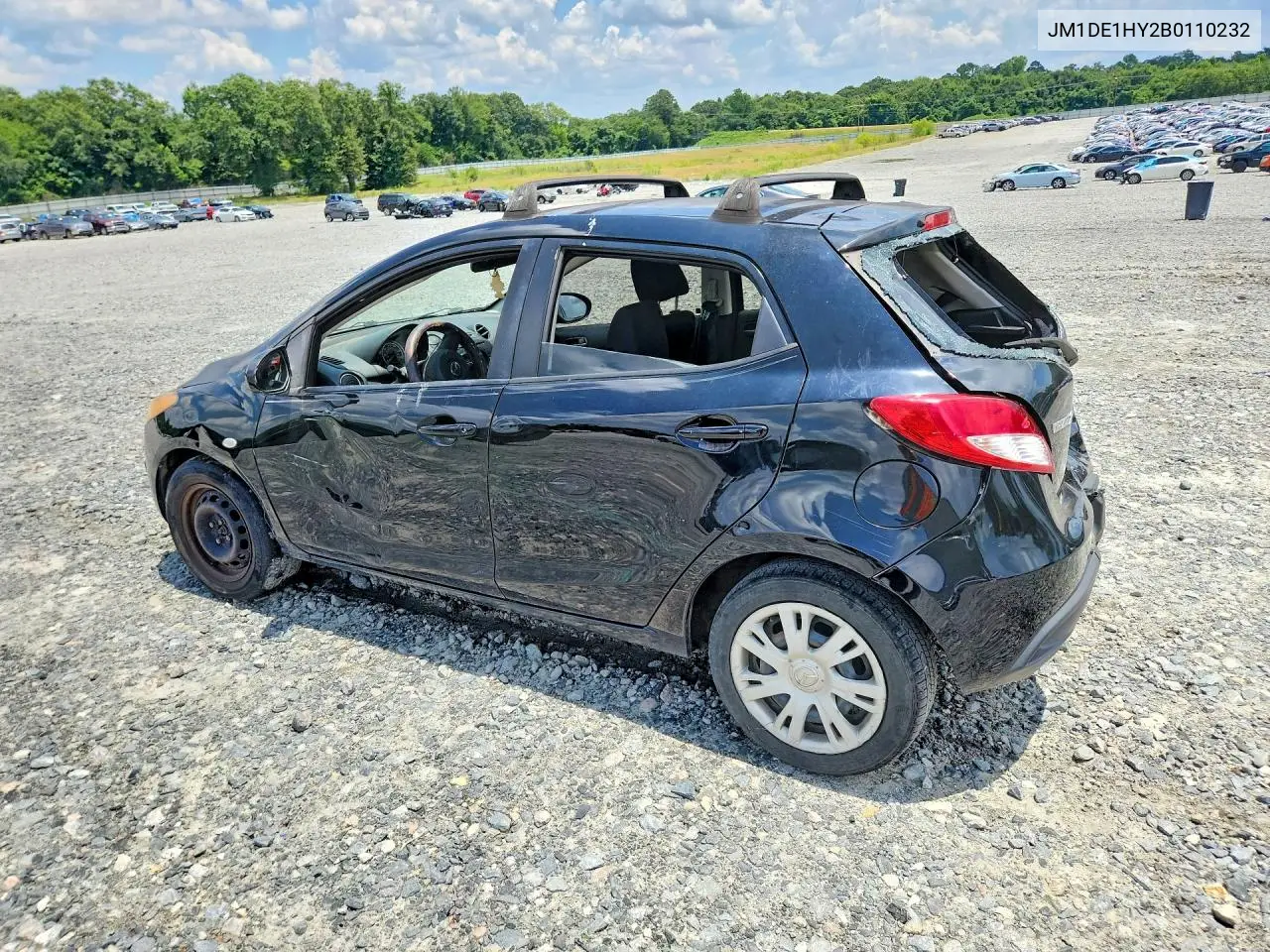 2011 Mazda Mazda2 VIN: JM1DE1HY2B0110232 Lot: 58464196