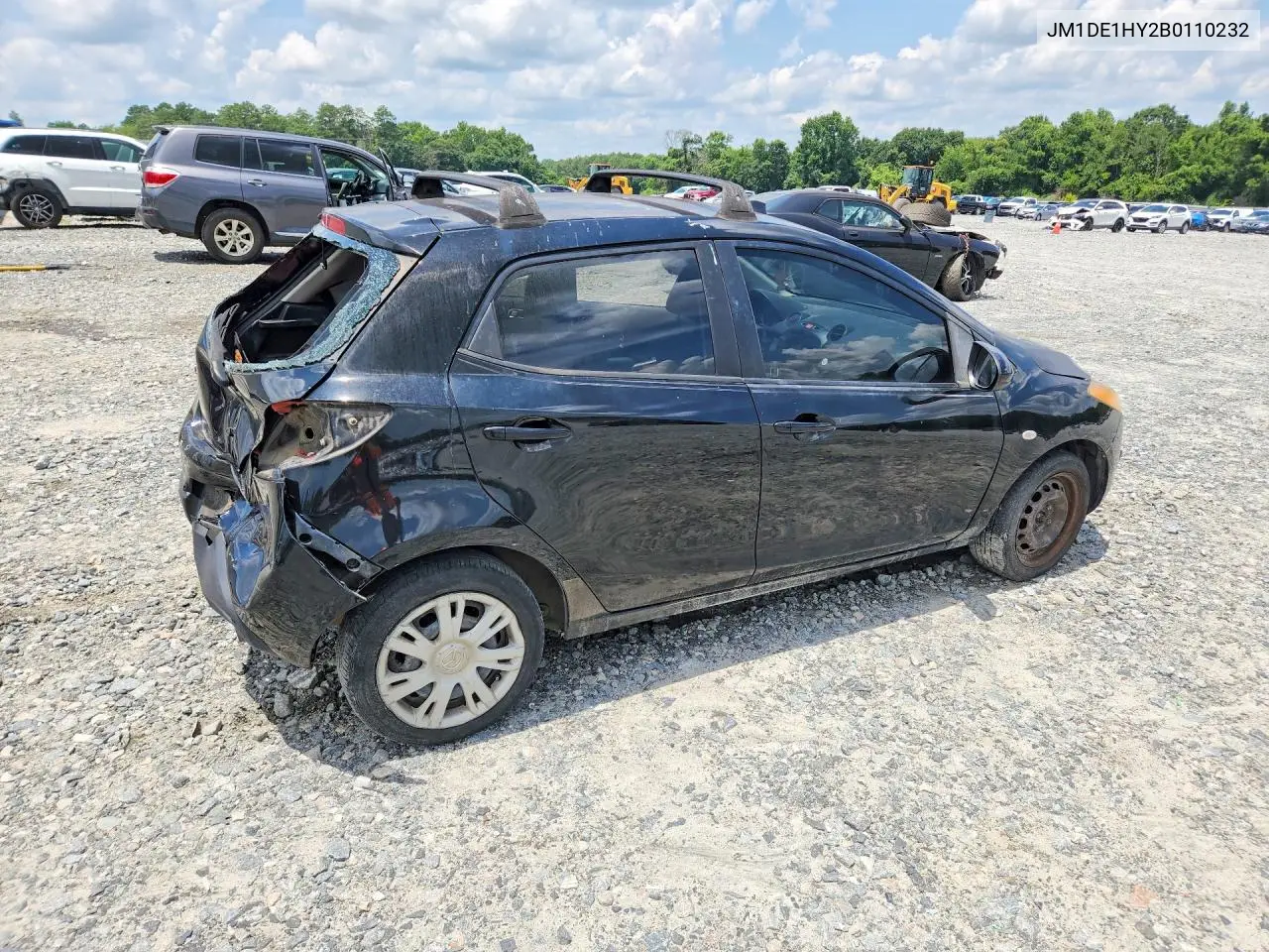2011 Mazda Mazda2 VIN: JM1DE1HY2B0110232 Lot: 58464196