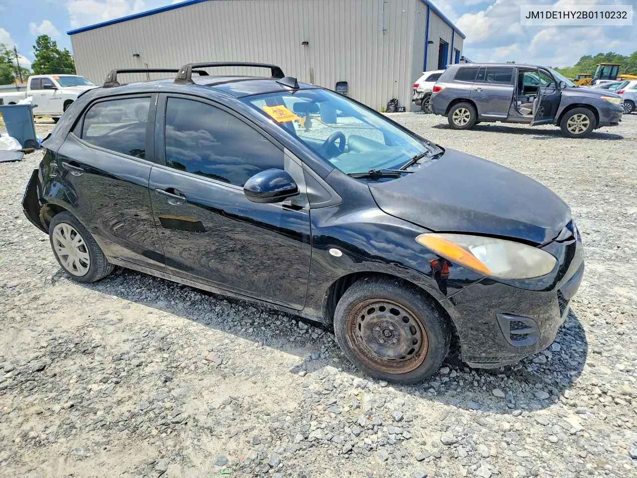 2011 Mazda Mazda2 VIN: JM1DE1HY2B0110232 Lot: 58464196