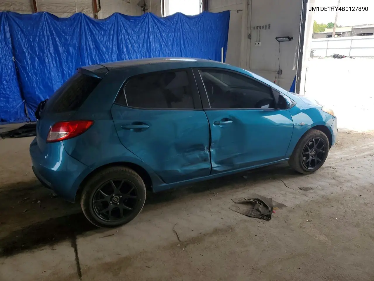 2011 Mazda Mazda2 VIN: JM1DE1HY4B0127890 Lot: 59597476