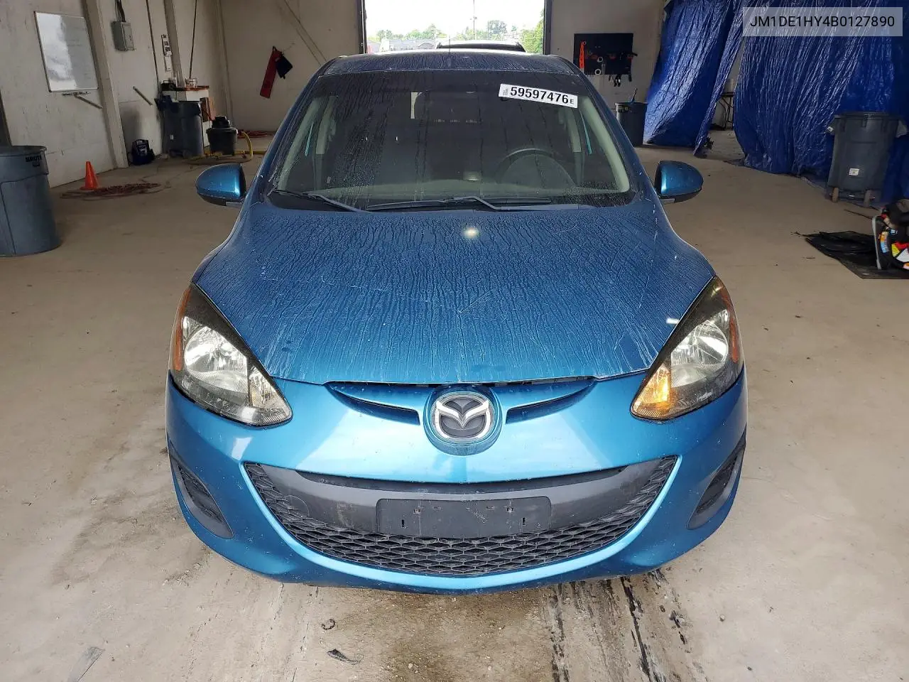 2011 Mazda Mazda2 VIN: JM1DE1HY4B0127890 Lot: 59597476