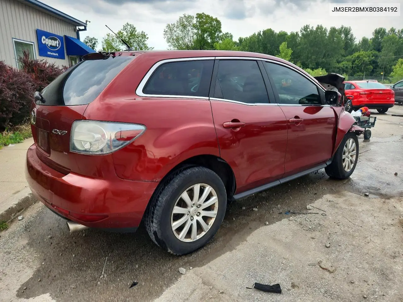 2011 Mazda Cx-7 VIN: JM3ER2BMXB0384192 Lot: 59640866