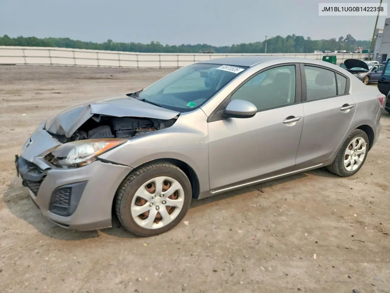 2011 Mazda 3 4D I Spt VIN: JM1BL1UG0B1422358 Lot: 60970526