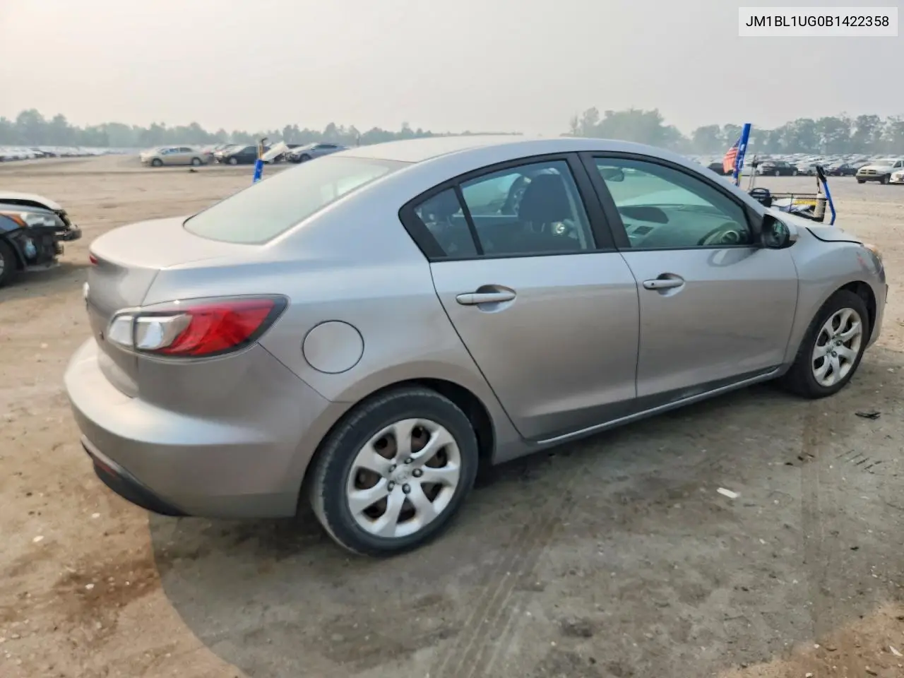 2011 Mazda 3 4D I Spt VIN: JM1BL1UG0B1422358 Lot: 60970526
