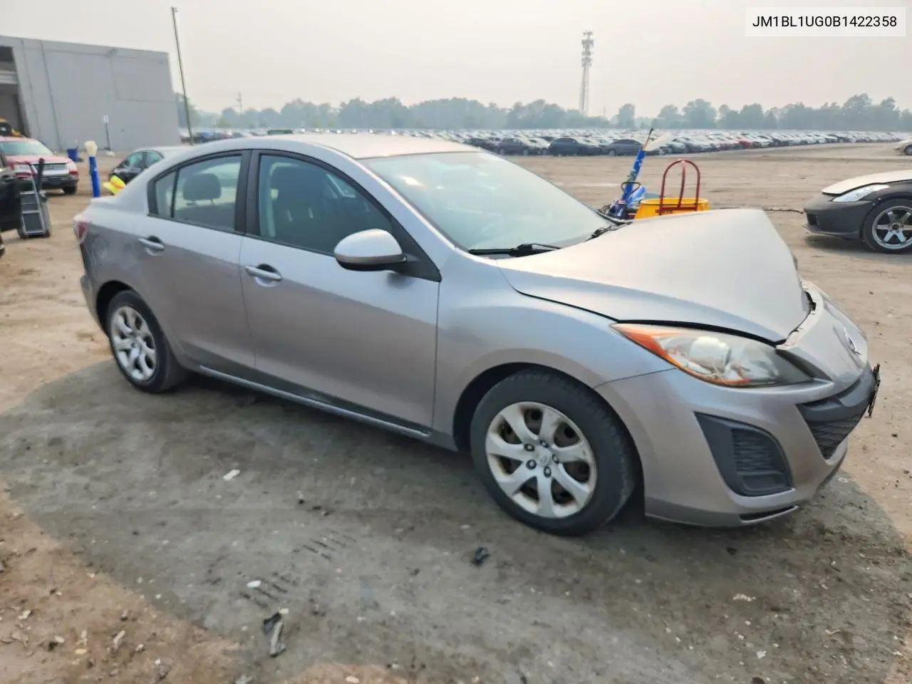 2011 Mazda 3 4D I Spt VIN: JM1BL1UG0B1422358 Lot: 60970526