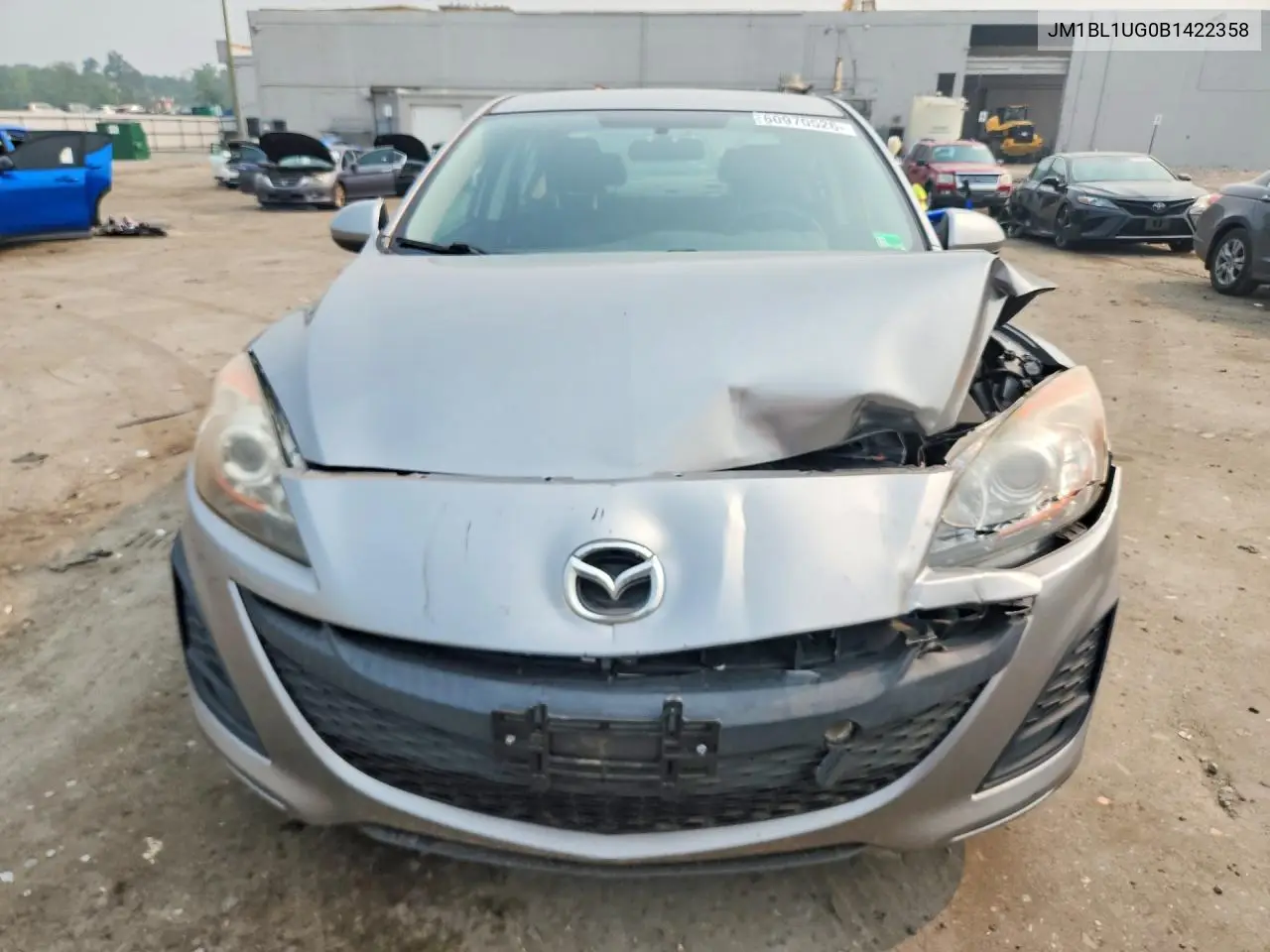 2011 Mazda 3 4D I Spt VIN: JM1BL1UG0B1422358 Lot: 60970526