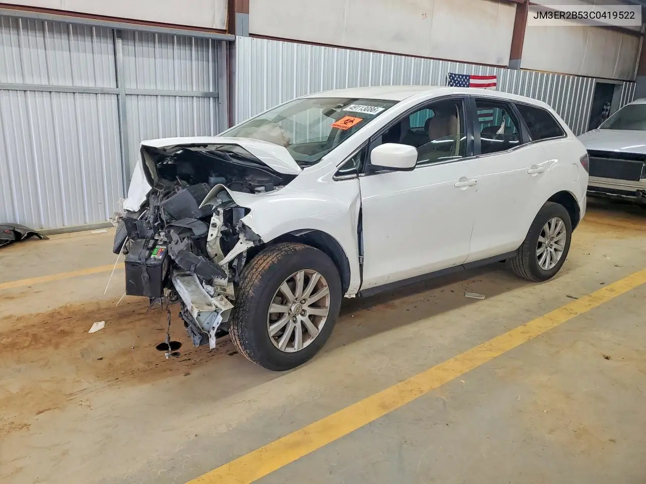 2012 Mazda Cx-7 VIN: JM3ER2B53C0419522 Lot: 49113086