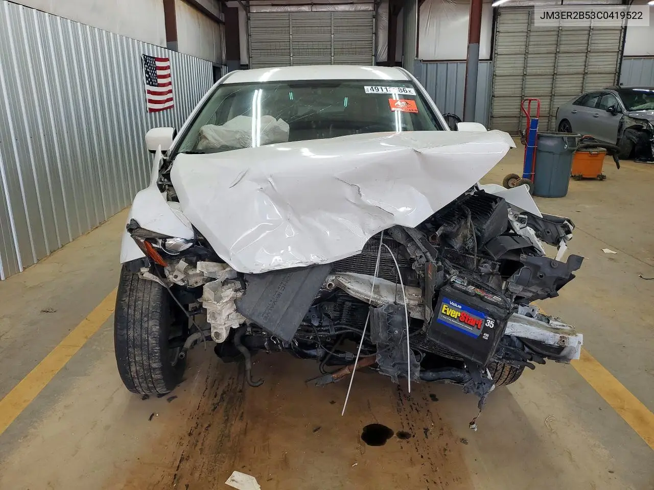2012 Mazda Cx-7 VIN: JM3ER2B53C0419522 Lot: 49113086