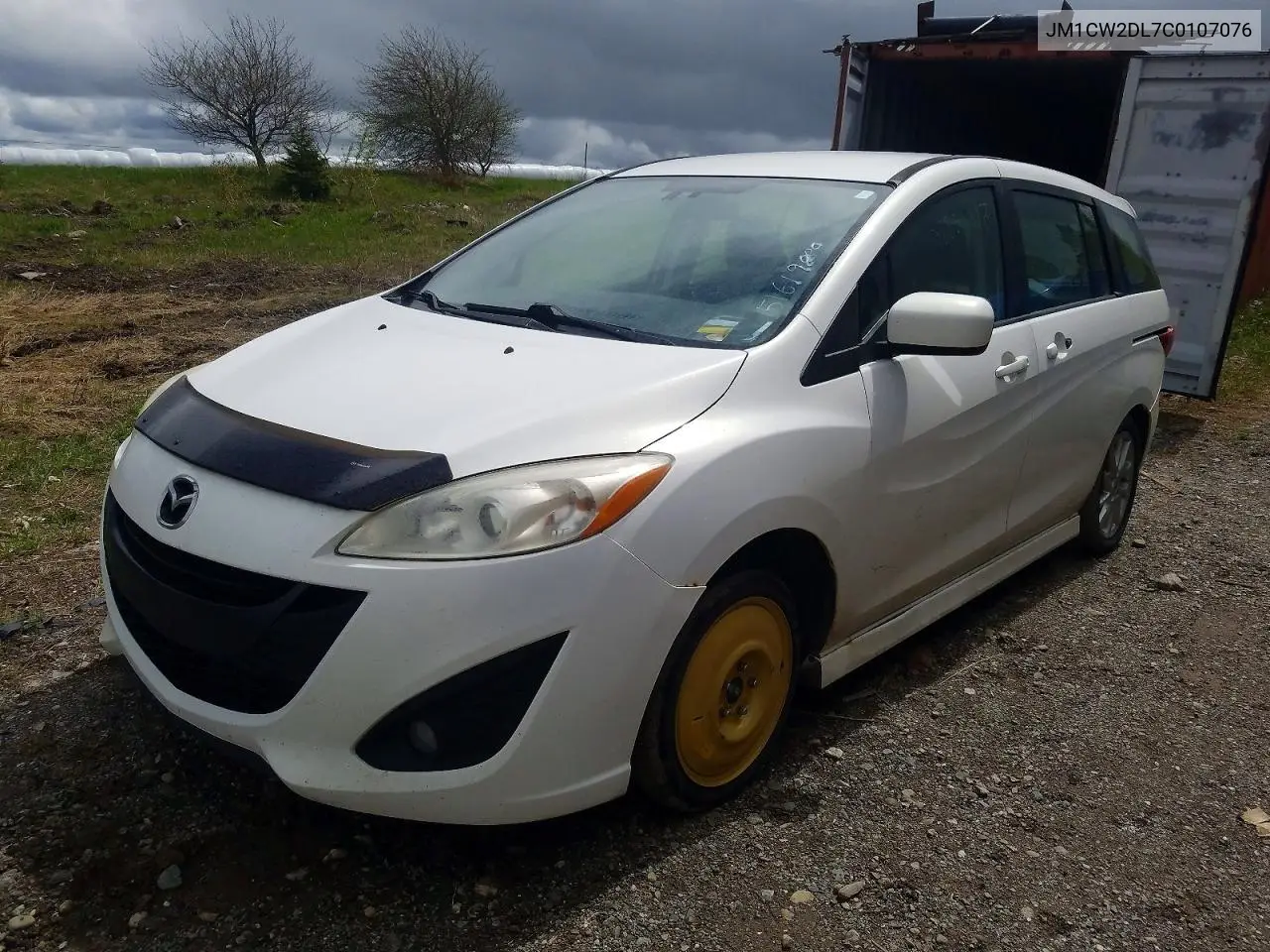 2012 Mazda 5 Grand Touring VIN: JM1CW2DL7C0107076 Lot: 51619886