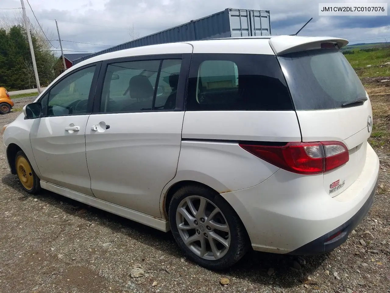 2012 Mazda 5 Grand Touring VIN: JM1CW2DL7C0107076 Lot: 51619886