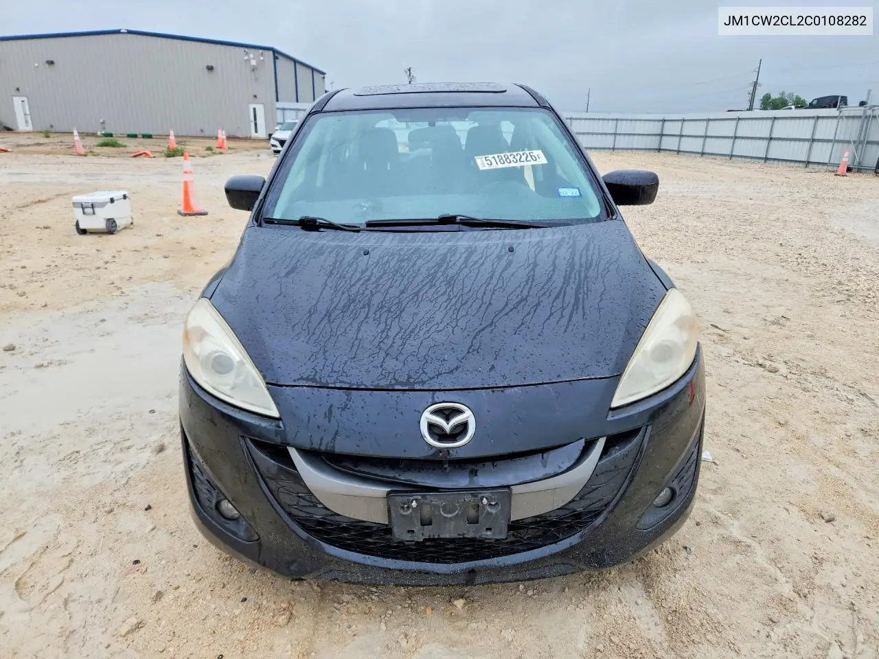 2012 Mazda 5 VIN: JM1CW2CL2C0108282 Lot: 51883226