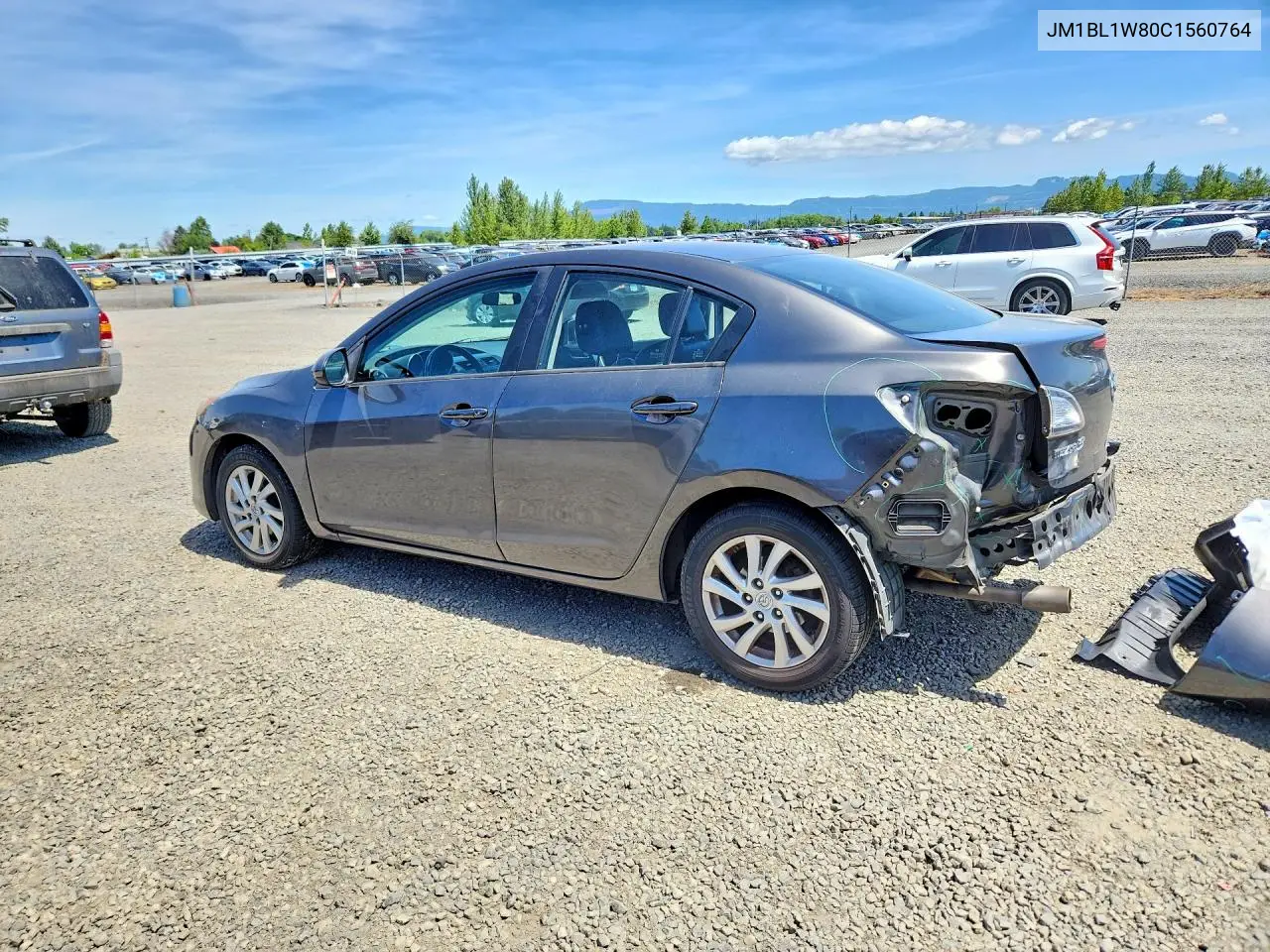 2012 Mazda 3 I VIN: JM1BL1W80C1560764 Lot: 53786226