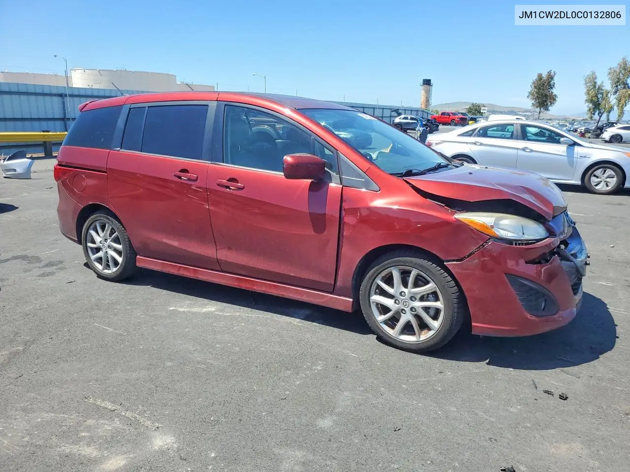 2012 Mazda 5 VIN: JM1CW2DL0C0132806 Lot: 53928336
