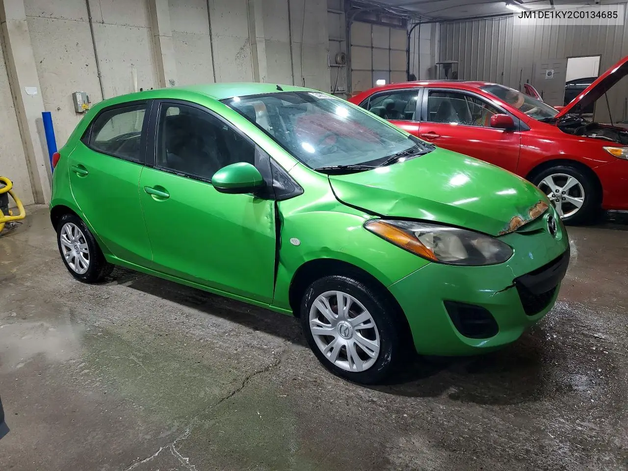 2012 Mazda Mazda2 VIN: JM1DE1KY2C0134685 Lot: 54832336