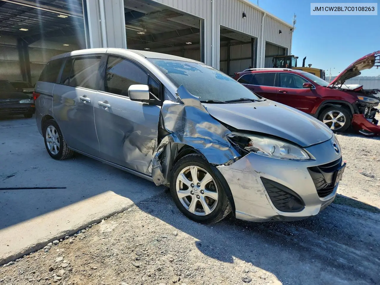 2012 Mazda 5 VIN: JM1CW2BL7C0108263 Lot: 55069176
