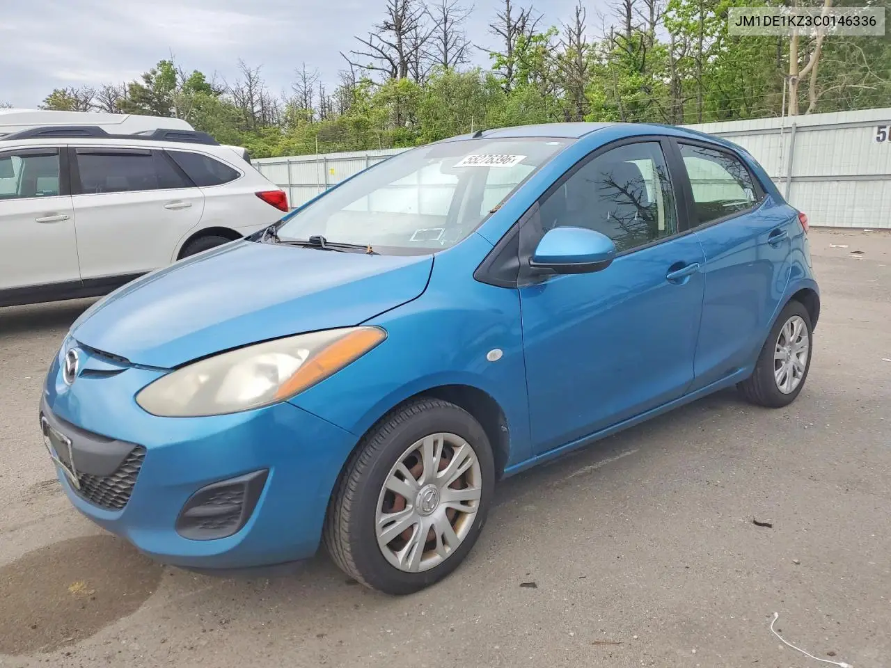 2012 Mazda Mazda2 VIN: JM1DE1KZ3C0146336 Lot: 55276396