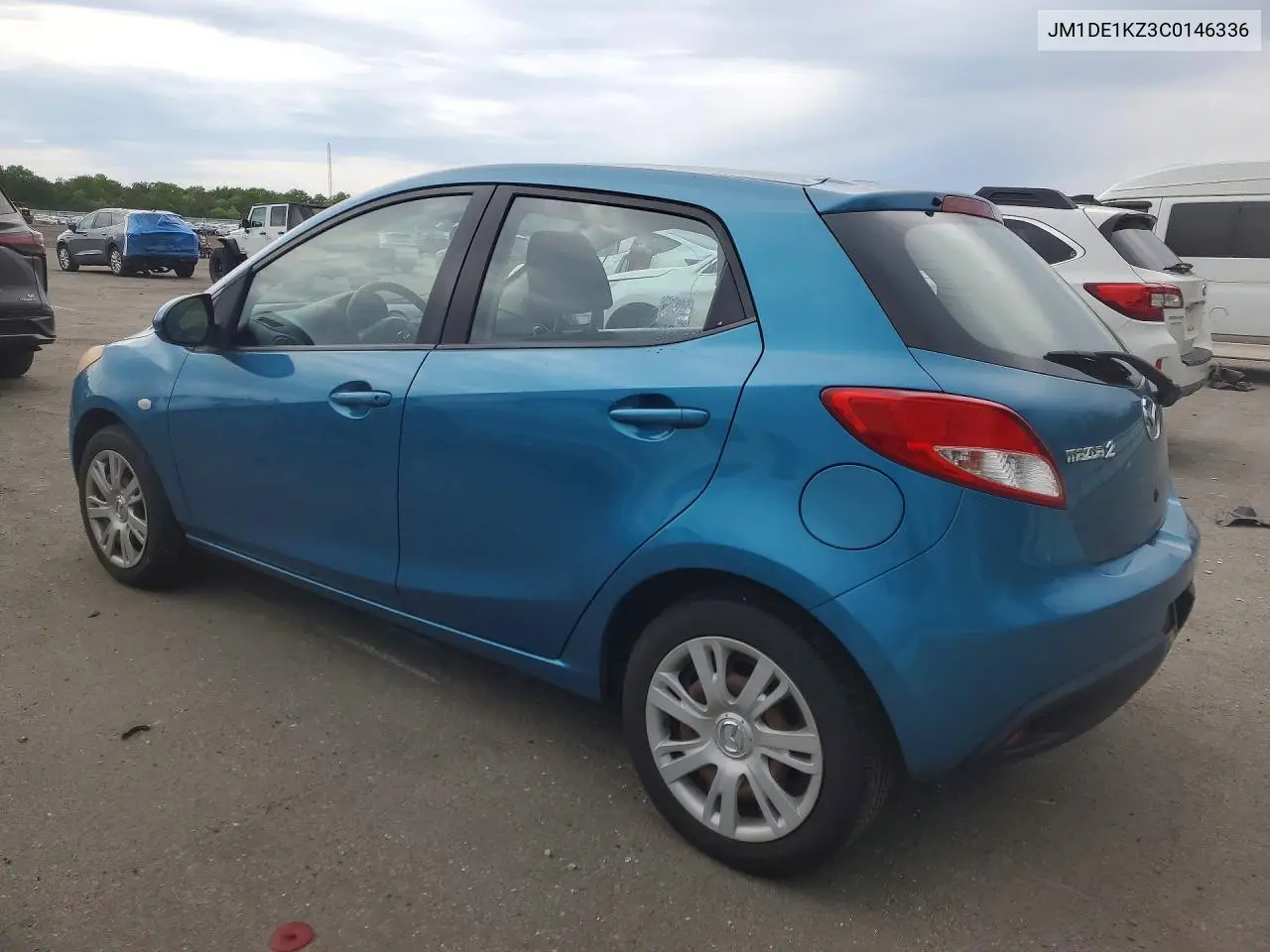 2012 Mazda Mazda2 VIN: JM1DE1KZ3C0146336 Lot: 55276396