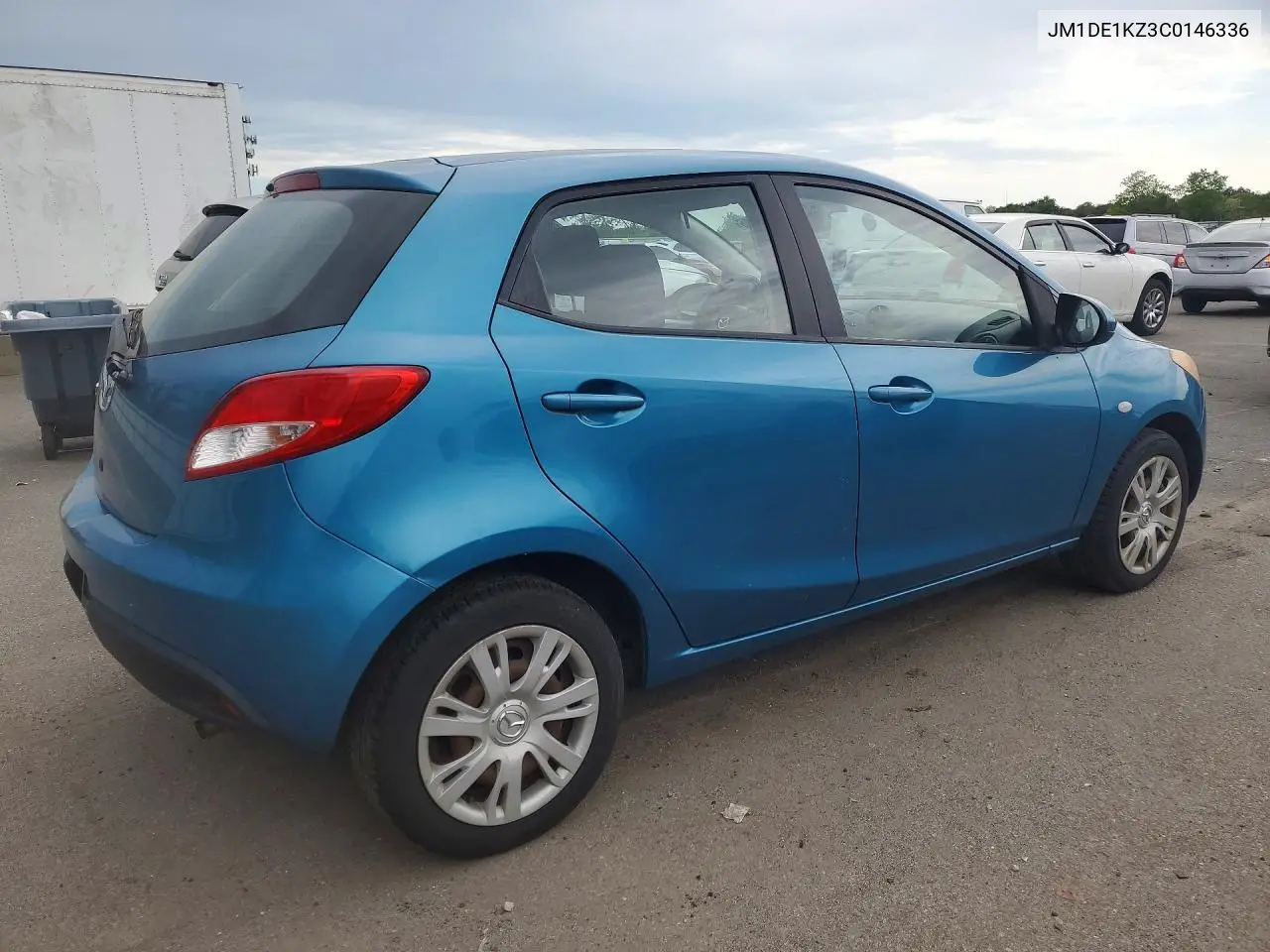 2012 Mazda Mazda2 VIN: JM1DE1KZ3C0146336 Lot: 55276396
