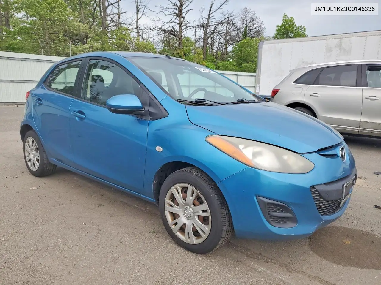 2012 Mazda Mazda2 VIN: JM1DE1KZ3C0146336 Lot: 55276396