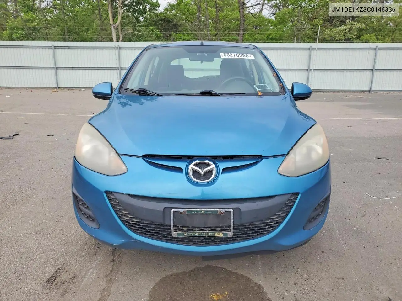 2012 Mazda Mazda2 VIN: JM1DE1KZ3C0146336 Lot: 55276396