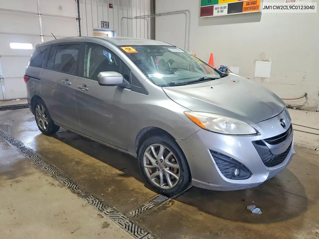 2012 Mazda 5 VIN: JM1CW2CL9C0123040 Lot: 55322566
