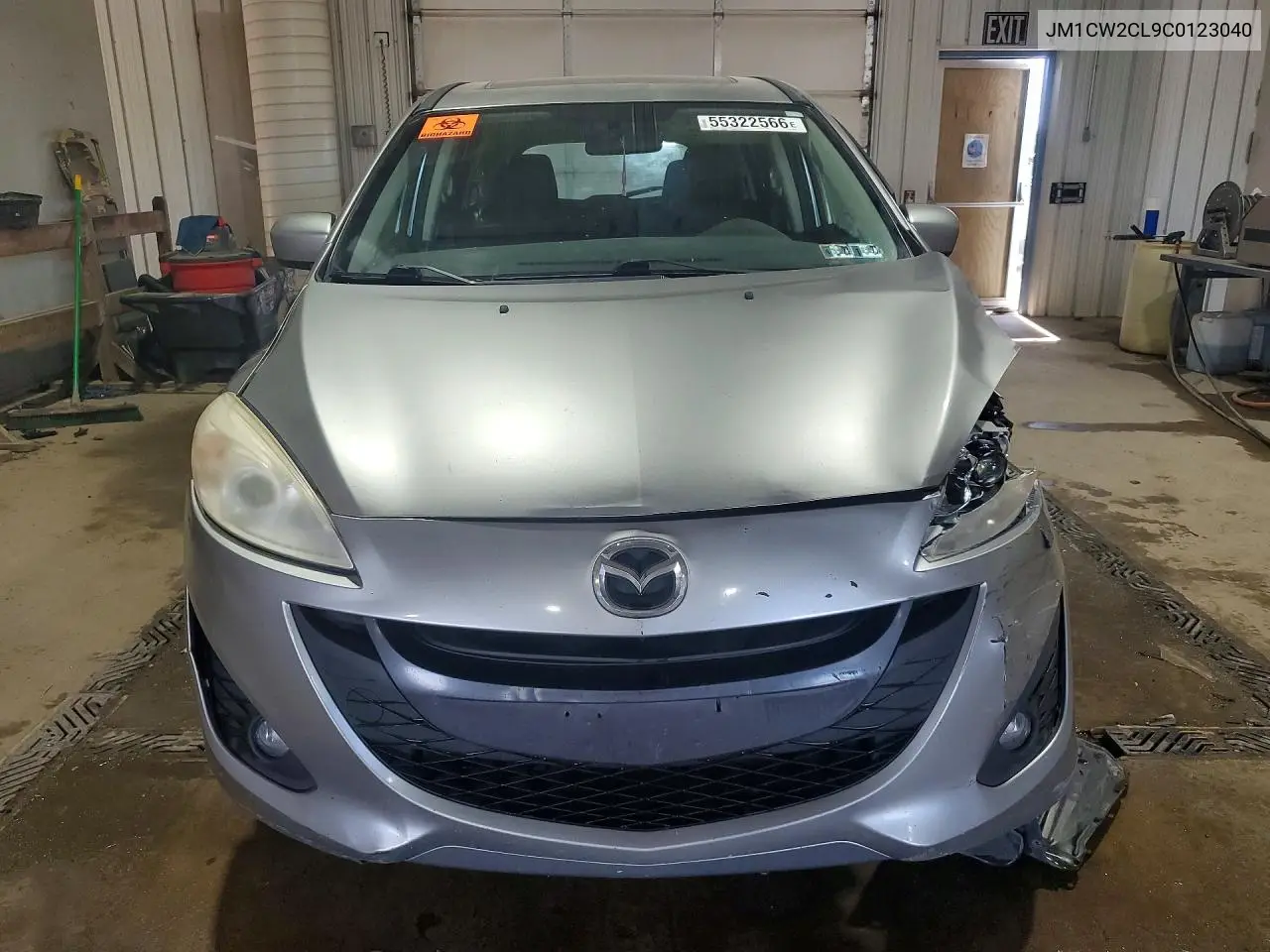 2012 Mazda 5 VIN: JM1CW2CL9C0123040 Lot: 55322566
