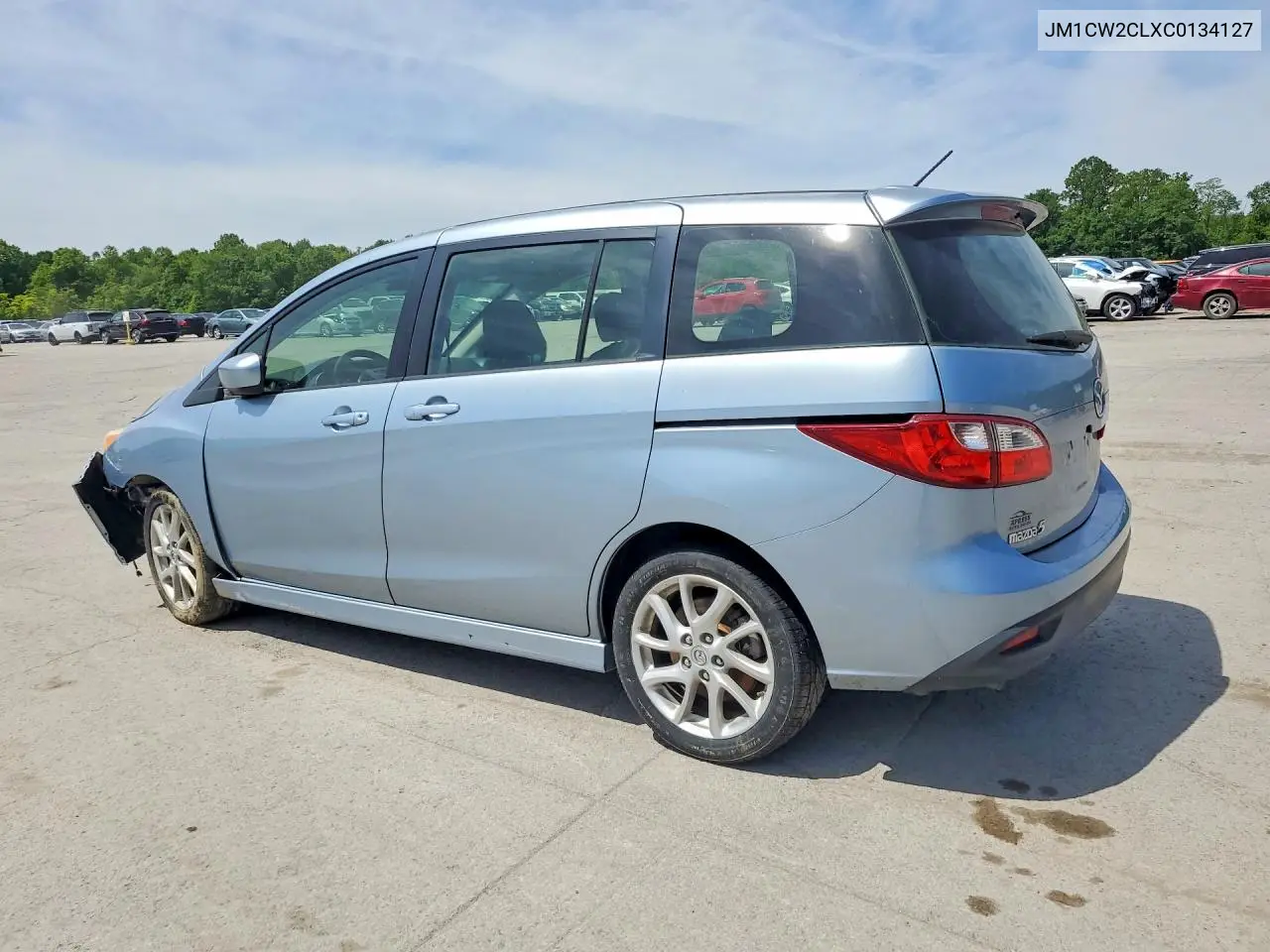 2012 Mazda 5 VIN: JM1CW2CLXC0134127 Lot: 55551416