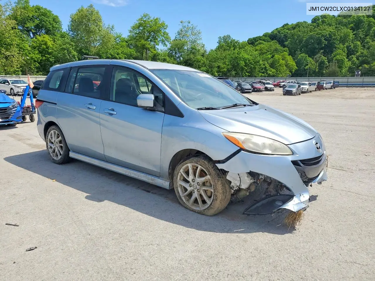 2012 Mazda 5 VIN: JM1CW2CLXC0134127 Lot: 55551416