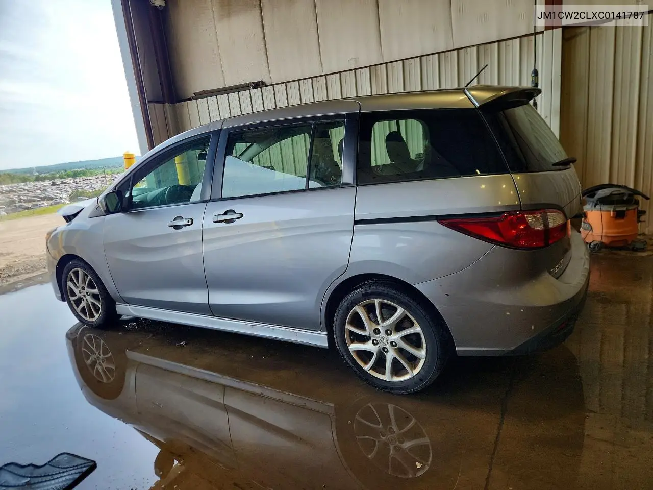 2012 Mazda 5 VIN: JM1CW2CLXC0141787 Lot: 55878756