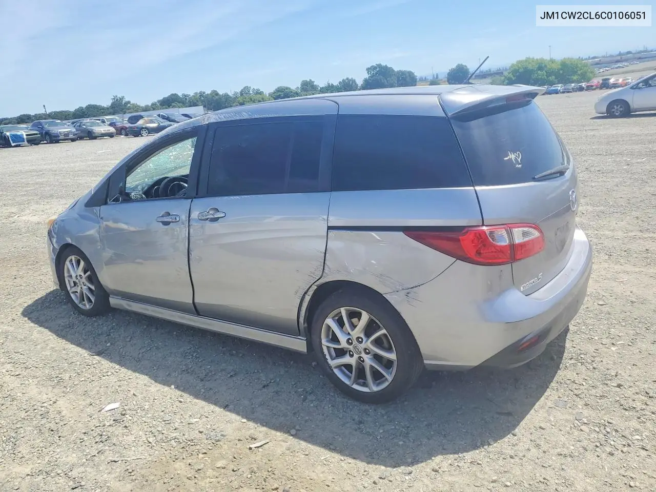 2012 Mazda 5 VIN: JM1CW2CL6C0106051 Lot: 55989746