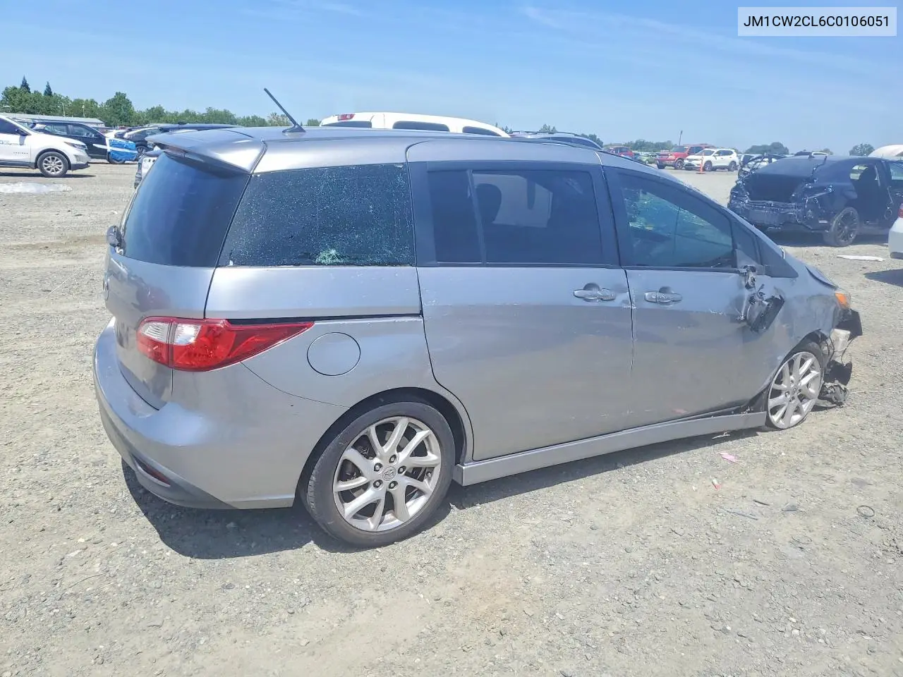 2012 Mazda 5 VIN: JM1CW2CL6C0106051 Lot: 55989746