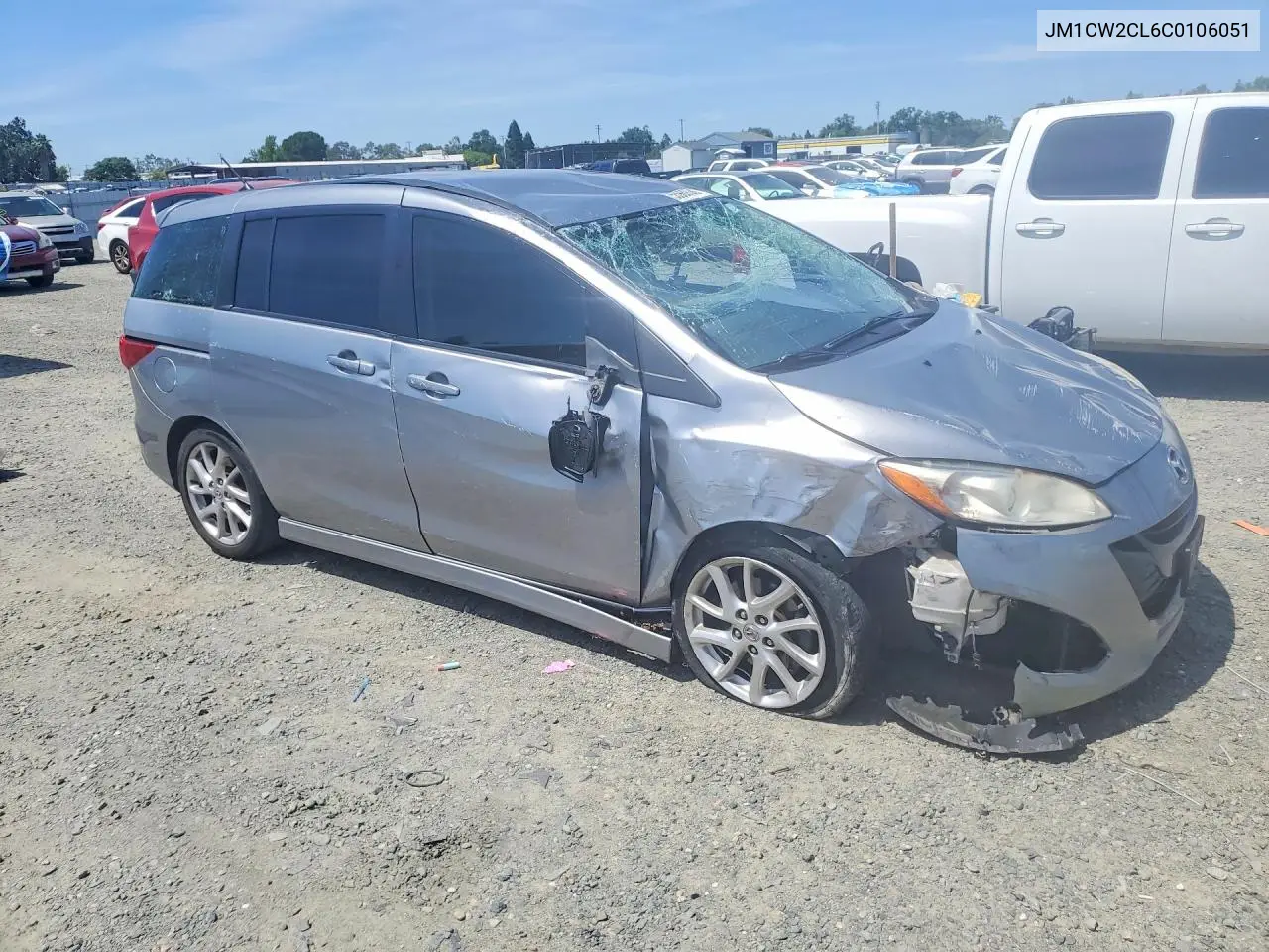 2012 Mazda 5 VIN: JM1CW2CL6C0106051 Lot: 55989746