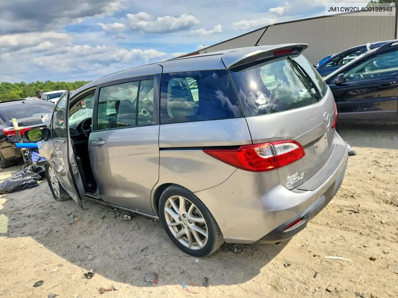 2012 Mazda 5 VIN: JM1CW2CL4C0138948 Lot: 56603176