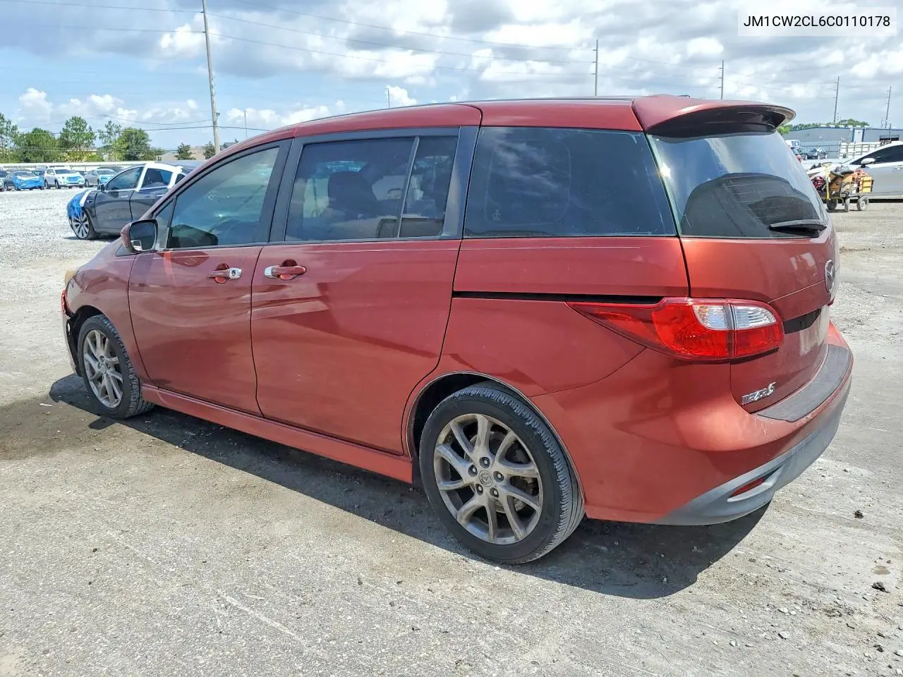2012 Mazda 5 VIN: JM1CW2CL6C0110178 Lot: 57817456